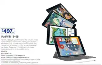 Officeworks iPad Wifi-64GB offer