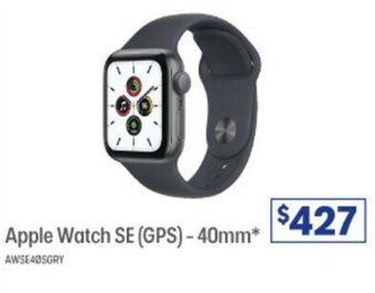 Officeworks Apple Watch SE GPS 40mm offer