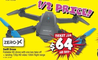 JB Hi-Fi ZERO-X Swift Drone offer