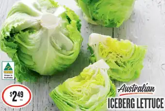 IGA Xpress Australian ICEBERG LETTUCE offer