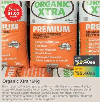 Nuway Organic Xtra 16Kg offer