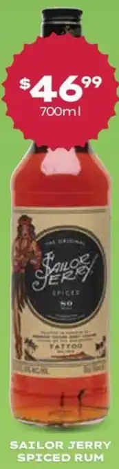 SAILOR JERRY SPICED RUM