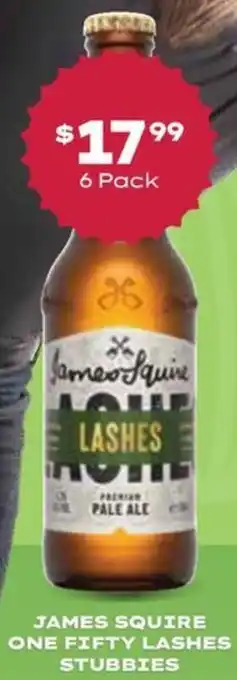 JAMES SQUIRE ONE FIFTY LASHES STUBBIES