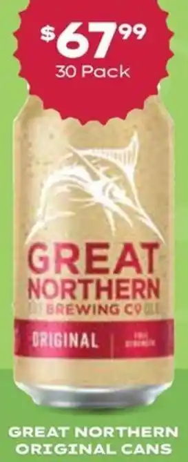 Thirsty Camel GREAT NORTHERN ORIGINAL CANS offer