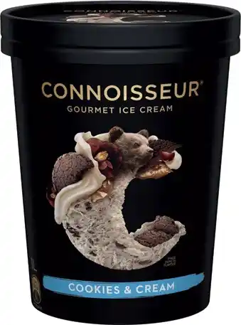 IGA Connoisseur Gourmet Ice Cream 1 Litre Selected Varieties offer