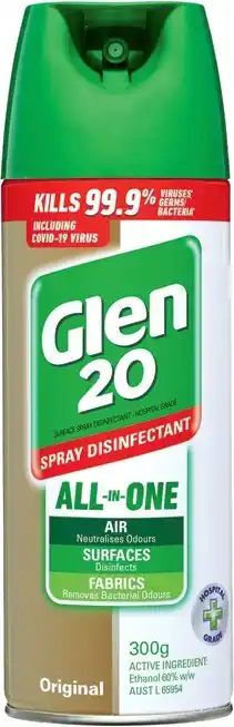 IGA Glen 20 Spray Disinfectant 300g Selected Varieties offer