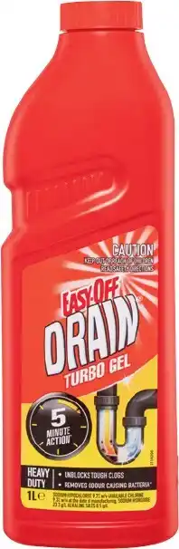 Easy-Off Drain Turbo Gel 1 Litre