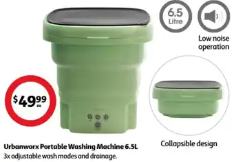 Coles Urbanworx Portable Washing Machine 6.5L offer