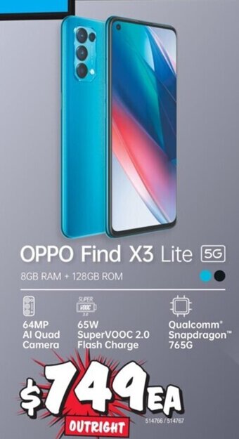 JB Hi-Fi OPPO Find X3 Lite offer