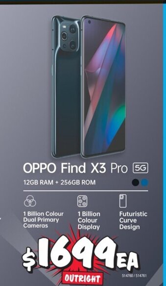 JB Hi-Fi OPPO Find X3 Pro offer