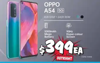 JB Hi-Fi OPPO A54 offer