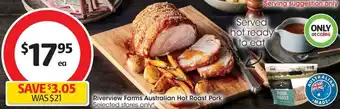 Coles Riverview Farms Australian Hot Roast Pork offer