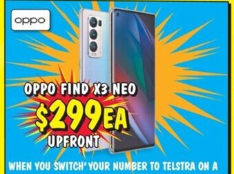 JB Hi-Fi Oppo Find X3 Neo offer