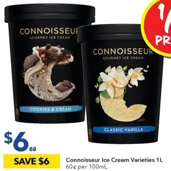 Ritchies Connoisseur Ice Cream Varieties 1L offer