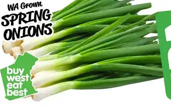 Farmer Jack's WA Grown SPRING ONIONS offer