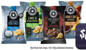 Farmer Jack's Red Rock Deli Chips 150-165g offer