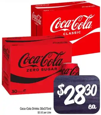 Coca-Cola Drinks 30x375ml