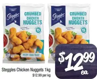 Farmer Jack's Steggles Chicken Nuggets 1kg offer