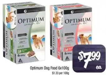 Farmer Jack's Optimum Dog Food 6x100g offer