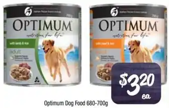 Farmer Jack's Optimum Dog Food 680-700g offer