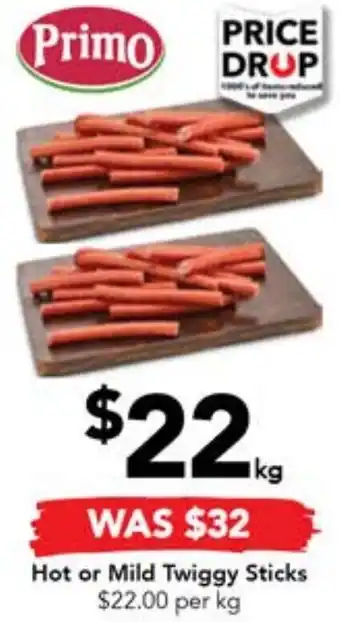 Drakes Hot or Mild Twiggy Sticks offer