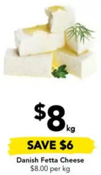 Drakes Danish Fetta Cheese offer