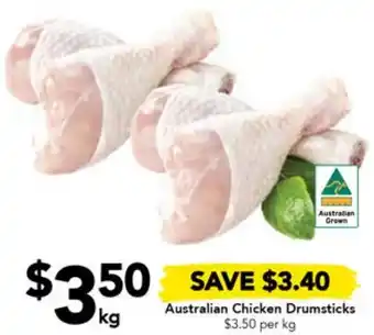 Drakes Australian Chicken Drumsticks offer