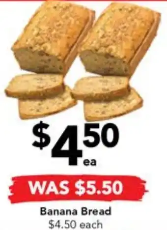 Drakes Banana Bread offer