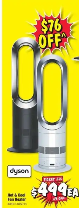 JB Hi-Fi Hot & Cool Fan Heater offer
