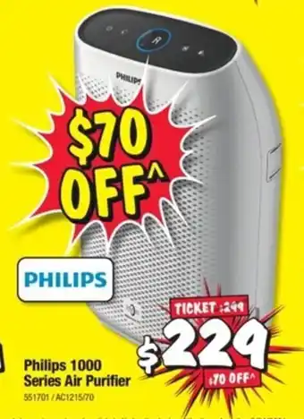 JB Hi-Fi Philips 1000 Series Air Purifier offer