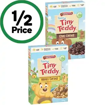 Woolworths Arnott’s Teeny Tiny Teddy Cereal 350g offer