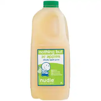 Woolworths Nudie Juice 2 Litre offer