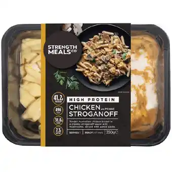 Woolworths Strength Meals Co Varieties 350g offer
