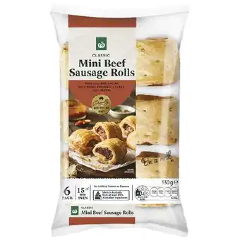 Woolworths Woolworths Entertaining Pies & Sausage Roll Varieties 330g offer
