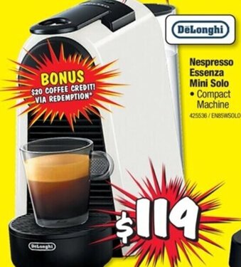 Delonghi Nespresso Essenza Mini Solo