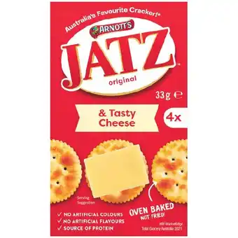 Arnott’s Jatz & Cheese 33g