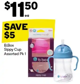 Woolworths B.Box Sippy Cup Assorted Pk 1 offer