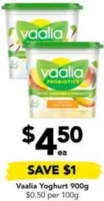 Drakes Vaalia Yoghurt 900g offer