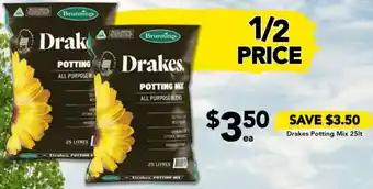 Drakes Potting Mix 25lt