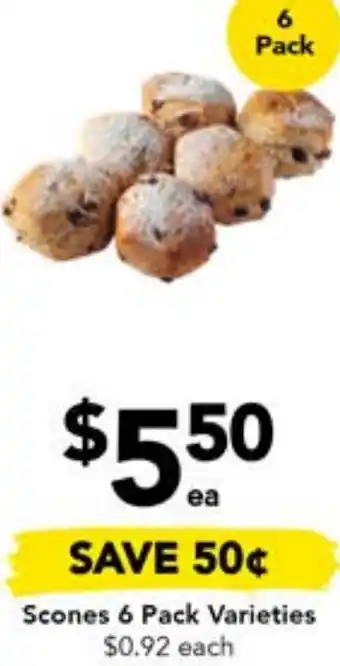 Drakes Scones 6 Pack Varieties offer