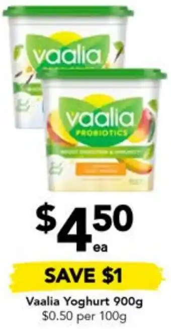 Drakes Vaalia Yoghurt 900g offer