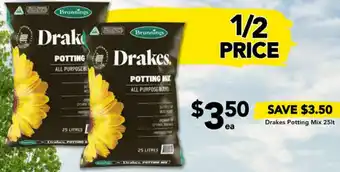 Drakes Drakes Potting Mix 25lt offer