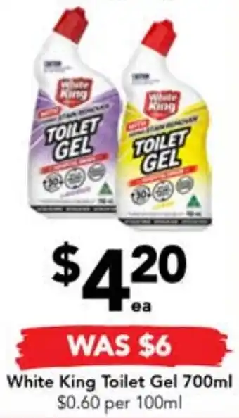 White King Toilet Gel 700ml