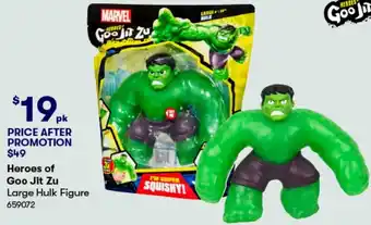 Heroes of Goo Jit Zu Large Hulk Figure