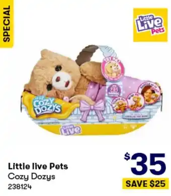 BIG W Little live Pets Cozy Dozys offer