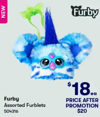 BIG W Furby Assorted Furblets offer