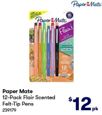 Paper Mate 12-Pack Flair Scented Felt-Tip Pens