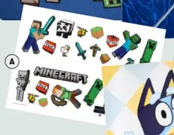 BIG W Minecraft Wall Decals offer