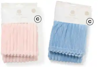 BIG W Rib Fleece Blankets - Pink or Blue offer