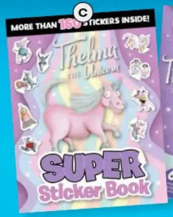 BIG W Thelma the Unicorn Super Sticker Book offer